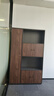 森菲亞辦公室高柜文件柜置物柜老板辦公室木質(zhì)背景柜帶衣柜書(shū)柜 3門(mén)左 曬單實(shí)拍圖