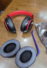 GESONGZHE 適用魔音beats耳機套studio3/2耳罩錄音師保護套海綿 小羊皮 黑色【一對裝】 曬單實(shí)拍圖