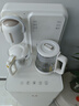美菱富鍶礦化防溢茶吧機家用多功能辦公室立式飲水機茶吧柜智能自動(dòng)上水燒水壺熱水壺MC-N08鮮活水1.0 曬單實(shí)拍圖