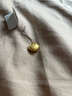 六福珠寶 足金長(cháng)命百歲鎖寶寶黃金吊墜不含項鏈 計價(jià) 約1.90克 曬單實(shí)拍圖