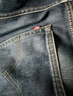 Levi's李維斯冬暖系列男士511修身復古休閑潮流牛仔褲 曬單實(shí)拍圖