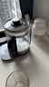 蘇泊爾（SUPOR）養生壺 1.5L煮茶器 玻璃花茶壺 316L不銹鋼恒溫電水壺燒水壺 保溫煮茶壺黑茶 SW-15YJ32 曬單實(shí)拍圖