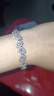 XUPING旭平首飾時(shí)尚氣質(zhì)優(yōu)雅密鑲精致水滴手鏈送新年禮物X001207162 手鏈（約16+3cm 曬單實(shí)拍圖