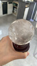 天然白水晶球擺件原石打磨轉運招財玄關(guān)客廳辦公居家風(fēng)水裝飾擺件 直徑8厘米【配底座和證書(shū)】 曬單實(shí)拍圖