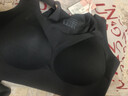 古今（GUJIN）矯姿內衣女士前扣提拉防下垂運動(dòng)文胸美背塑形調整型胸罩 黑XL 曬單實(shí)拍圖