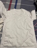 輕盈保暖90鵝絨羽絨衛衣男秋冬季加絨圓領(lǐng)T恤男女情侶打底衫 白色 【鵝絨填充】 M 建議125-145斤 曬單實(shí)拍圖