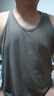 宜而爽男士背心純棉100%棉男夏季薄款運動(dòng)跨欄透氣打底衫全棉工字背心男 曬單實(shí)拍圖