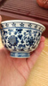 景德鎮（jdz）陶瓷茶杯手繪青花壓手杯中式高檔收藏纏枝蓮主人杯新年禮物送長(cháng)輩 曬單實(shí)拍圖