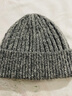 優(yōu)衣庫男裝女裝HEATTECH針織帽子毛線(xiàn)帽防寒保暖481257 05 天灰色 均碼（45cm） 曬單實(shí)拍圖