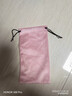 手機保護套絨布袋小物件收納袋便攜袋束口化妝刷充電寶保護套絨布袋子 絨布款收納袋【粉色】 【大號】210*120mm 曬單實(shí)拍圖