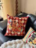 九斗云馬年新年喜慶抱枕2026氛圍感裝飾布置沙發(fā)客廳長(cháng)條靠枕紅色靠墊套 Q25121102A黃金絨雙面印花 45X45 枕套 曬單實(shí)拍圖