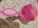 洗發(fā)杯寶寶洗頭杯兒童水勺浴勺塑料洗澡水飄兒童水舀子 粉紅色 曬單實(shí)拍圖