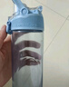 樂(lè )扣樂(lè )扣（LOCK&LOCK）人魚(yú)線(xiàn)塑料運動(dòng)水杯夏天便攜水壺帶刻度提手男女水杯子700ML藍色 曬單實(shí)拍圖