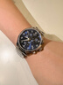天梭（TISSOT）【咨詢(xún)有驚喜】速馳系列男表運動(dòng)計時(shí)皮帶石英手表瑞士腕表送男生 藍盤(pán)鋼帶款T116.617.11.047.01 曬單實(shí)拍圖