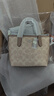 蔻馳（COACH）【品牌直供】奢侈品女包CITY迷你手提斜挎托特包CW032 生日禮物 曬單實(shí)拍圖