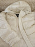 北面（The North Face）羽絨服女Cube防風(fēng)防潑濺700蓬鵝絨填充保暖百搭25秋冬上新|8DX6 QLI/沙丘白 XL /170 曬單實(shí)拍圖