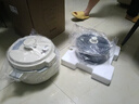 韓派三格電壓力鍋三合一內膽高壓鍋雙膽雙蓋電飯煲大容量多功能智能鴛鴦鍋家用火鍋 三格款【三格膽+不粘膽+雙蓋】+三格蒸盤(pán) 4L 曬單實(shí)拍圖