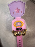 愿望喵喵手表兒童玩具魔法時(shí)間聲光徽章游戲可愛(ài)女孩玩具生日禮物 曬單實(shí)拍圖