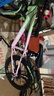 飛鴿青少年自行車(chē)6-12-18歲男女學(xué)生中大兒童越野山地車(chē)粉綠22寸變速 曬單實(shí)拍圖