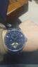 上海（SHANGHAI）手表男款 國民系列日月星辰飛輪 男士自動(dòng)機械鏤空男表 950-5藍 曬單實(shí)拍圖