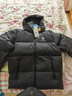 駱駝[黑鉆3.0]羽絨服男90%絨秋冬保暖時(shí)尚顯瘦高蓬羽絨服女 A13CAPN110A5，幻影黑 ，中性（金箔內） L 曬單實(shí)拍圖