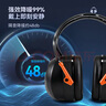 TA隔音耳罩防噪音睡覺(jué)側睡眠專(zhuān)用頭戴式專(zhuān)業(yè)降噪神器靜音耳機工廠(chǎng)工業(yè)護耳 專(zhuān)業(yè)款-黑色 曬單實(shí)拍圖