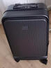 米家小米行李箱20英寸拉桿箱可登機旅行箱側開(kāi)蓋密碼箱男女皮箱子炭黑 曬單實(shí)拍圖