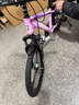 鳳凰（Phoenix）兒童山地自行車(chē)5-16歲女男孩減震變速22寸粉色 適合身高135-160cm 曬單實(shí)拍圖