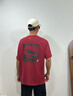 國家地理（National Geographic）國家地理2026年新品CNY系列新年馬年男女同款圓領(lǐng)短袖T恤 胭脂紅CRIMSON RED L 曬單實(shí)拍圖