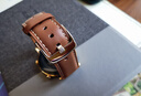 小皮匠適用華為手表表帶gt3 pro/gt2/watch2新款按鍵式快拆表帶vivo watch/榮耀/三星/小米watch真皮表帶 曬單實(shí)拍圖