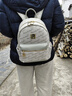 麥斯卡（Mesuca）迪士尼正品雙肩包女2025新款時(shí)尚百搭背包大容量高級感書(shū)包 灰色 曬單實(shí)拍圖