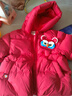 巴拉巴拉童裝兒童羽絨服男童女童2025新款春裝拜年服紅色國風(fēng)寶寶外套加厚 曬單實(shí)拍圖