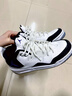 Jordan女休閑鞋喬丹 防滑耐磨 COURTSIDE 23運動(dòng)鞋AR1002-104白黑37.5 曬單實(shí)拍圖