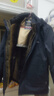 皮爾卡丹高檔三合一羽絨服男冬季可拆卸帽爸爸外套加絨加厚防寒中老年衣服 182藏青色(可拆加絨內膽) 2XL 【建議130-145斤左右】 曬單實(shí)拍圖