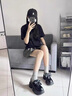 卓詩(shī)尼jk小皮鞋女2025新款秋黑色厚底增高蝴蝶結學(xué)院風(fēng)樂(lè )福鞋軟底單鞋 黑色 【超軟真皮鞋墊】 37 【加購優(yōu)先發(fā)貨】 曬單實(shí)拍圖