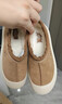 UGG美版TASMAN塔斯曼系列秋冬厚底休閑彩殼保暖雪地鞋一腳蹬包頭鞋 1144096-CWTC-棕栗色/灰白 43 曬單實(shí)拍圖