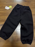 嘟嘟家女童拜年服褲子喜慶兒童新年衣服加絨寶寶拜年服女寶休閑褲冬裝 牛仔藍色 110 曬單實(shí)拍圖