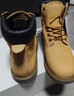 京東京造馬丁靴男款經(jīng)典大黃靴頭層牛皮戶(hù)外徒步登山鞋工裝靴子男 黃色 42 曬單實(shí)拍圖