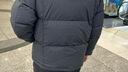 太平鳥(niǎo)男裝 【95%進(jìn)口鴨絨】連帽羽絨服冬面包服防寒短款排骨外套 15D暗影黑(闊型)第二批 L 曬單實(shí)拍圖