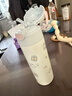 膳魔師兒童保溫杯開(kāi)學(xué)必備女士吸管水杯大耳狗不銹鋼小學(xué)生水壺500ml 藍 曬單實(shí)拍圖