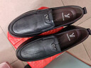 意爾康男鞋商務(wù)休閑鞋舒適一腳蹬駕車(chē)鞋男士單鞋 61314W 黑色 41 曬單實(shí)拍圖