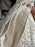 歌莉婭 冬季新品  絲絨繡珠片A型半裙  1ECR2D06A 05W米白 M 曬單實(shí)拍圖