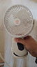 卡萊澳全智能多角度電動(dòng)調節6擋 桌面usb小風(fēng)扇學(xué)生宿舍辦公室可夾床頭臺式夾扇便攜式電風(fēng)扇 標準款白色 曬單實(shí)拍圖