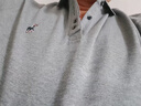 東方駱駝（EASTERN CAMEL）奢華高端男士POLO衫純棉長(cháng)袖翻領(lǐng)t恤男春秋季2026新款打底衫上衣 黑色S M (165) 【建議100-120斤】 曬單實(shí)拍圖
