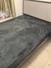 高睿牛奶絨床笠加絨加厚罩冬季2025新款珊瑚絨床罩床墊套單人全包床單 深灰-絨感細膩不易起球 床笠單件-150*200cm 曬單實(shí)拍圖