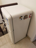 西泠復古小冰箱一級能效節能靜音低噪冷藏冷凍雙溫雙門(mén)單門(mén)家用大容量迷你小型法式歐式奶油風(fēng)客廳廚房 小奶油118升雙門(mén)【上冷凍 下冷藏】 曬單實(shí)拍圖