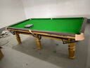 中式黑八臺球桌臺布更換s800臺尼臺泥雙面款俱樂(lè )部入門(mén)賽事制定款 雙黃線(xiàn)澳毛（含毛量65%以上） 2.8米底布1張 曬單實(shí)拍圖