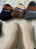 夢(mèng)特嬌襪子男冬季100%純棉加厚7A抗菌防臭保暖棉襪抗寒中長(cháng)筒毛圈襪5雙 曬單實(shí)拍圖