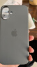 Apple/蘋(píng)果 iPhone 16 Plus 硅膠手機殼-巖灰色 磁吸手機殼蘋(píng)果16plus手機殼蘋(píng)果手機殼全包 曬單實(shí)拍圖