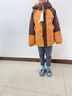 多多家【戶(hù)外新風(fēng)尚】童裝棉服兒童冬季山系工裝風(fēng)上衣男童厚暖拼色外套 曬單實(shí)拍圖